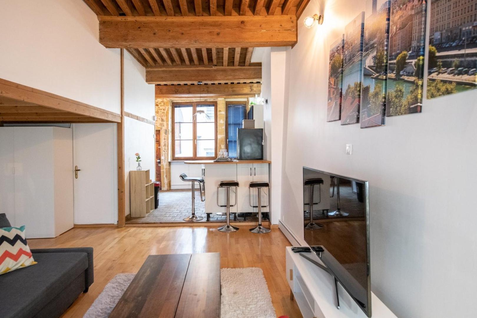Soyeux - Superbe Canut Quai De Saone Lyon Ngoại thất bức ảnh